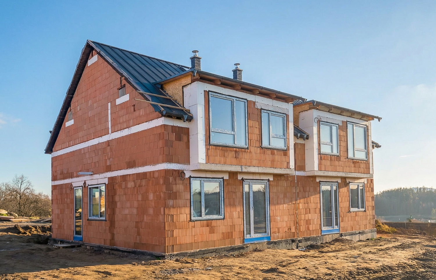 Průběh výstavby – aktuální stav domu